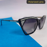 Luxury Designer Black To Silver  Gold Sunglasses 2266