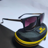 Latest Dabang Stylish square purple Sunglasses For Unisex 1020