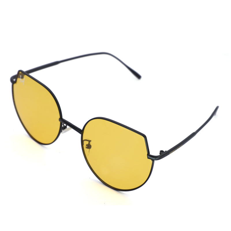 Henry Richel Bumblebee Night Driving Black Frame Polarized Sunglasses For Unisex 1153