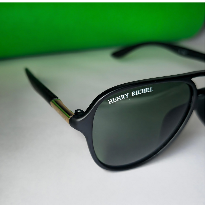 Graceful Green Sage Polarized Sunglasses by henry richel 1159