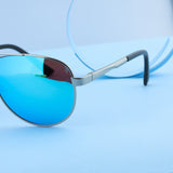 Aqua sine aviator Sunglasses by henry richel 1143