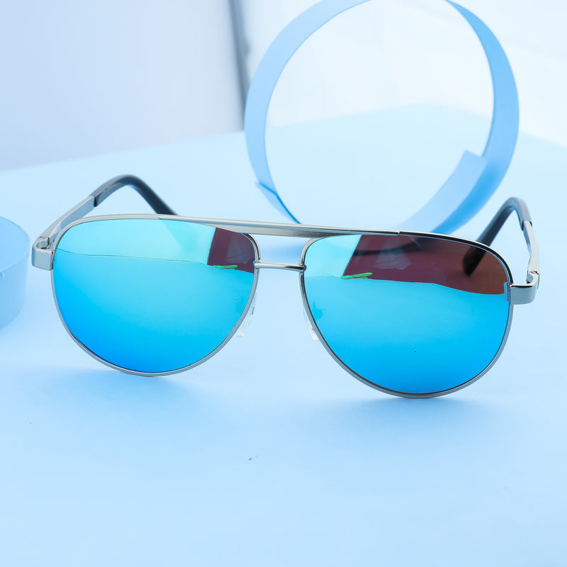 Aqua sine aviator Sunglasses by henry richel 1143