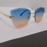 Blue Orange To Gold UV Protection Unisex Sunglasses 2247