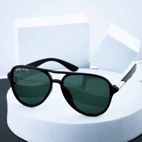 Graceful Green Sage Polarized Sunglasses by henry richel 1159