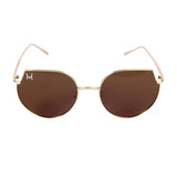 Henry Richel Matte Brown Full Rim Polarized Sunglasses for Unisex 1148