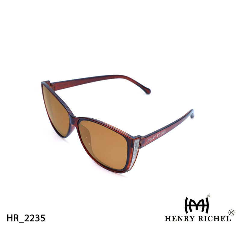 Oval Brown To Silver Sunglasses 2235