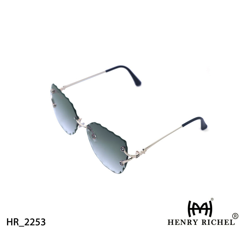 Black To Gold Butterfly Women Sunglasses by henry richel 2253
