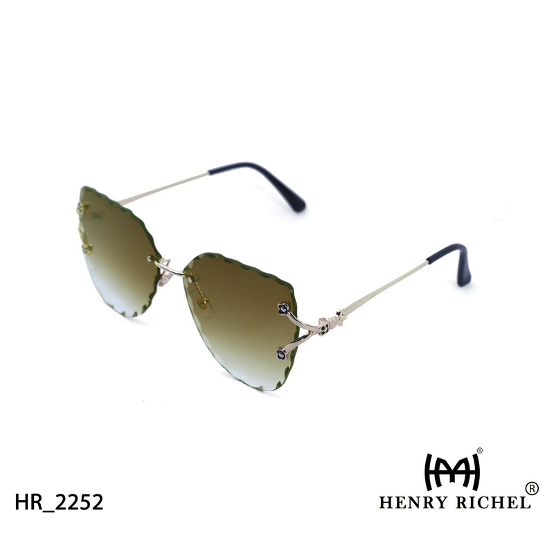 Brown To Gold For Women Eyewear by Henry Richel 2252