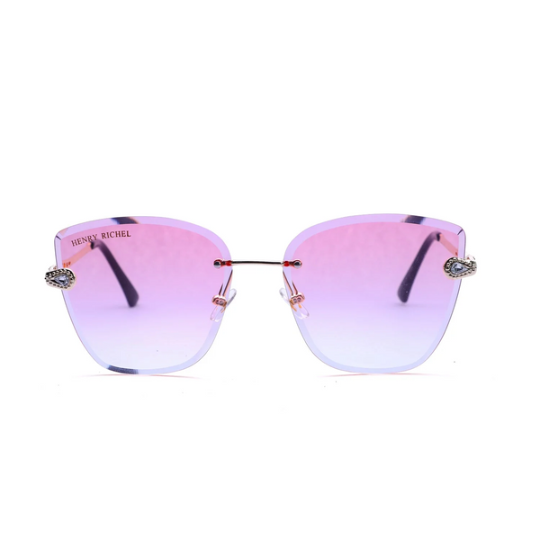 Pink White To Gold unisex Sunglasses 2251