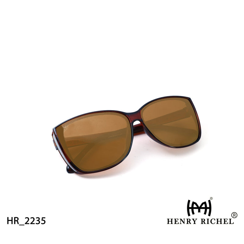 Oval Brown To Silver Sunglasses 2235