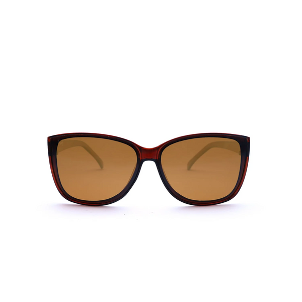 Oval Brown To Silver Sunglasses 2235