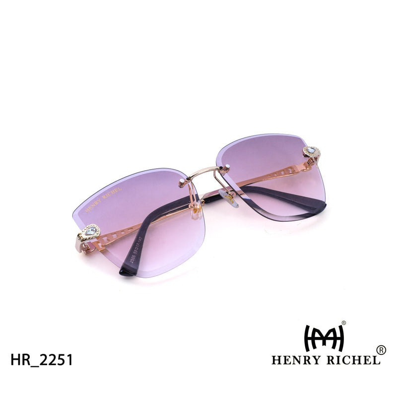 Pink White To Gold unisex Sunglasses 2251