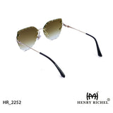 Brown To Gold For Women Eyewear by Henry Richel 2252