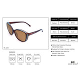 Henry Richel’s  Brown To  Blue  For Women Eyewear 2240