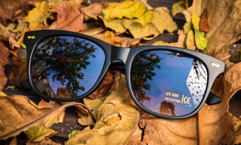 Henry Richel Wayfarer Black Lens Sunglasses For Unisex 1010