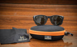 Henry Richel Stylish Fancy Aviator Black Lens Sunglasses For Unisex 1021