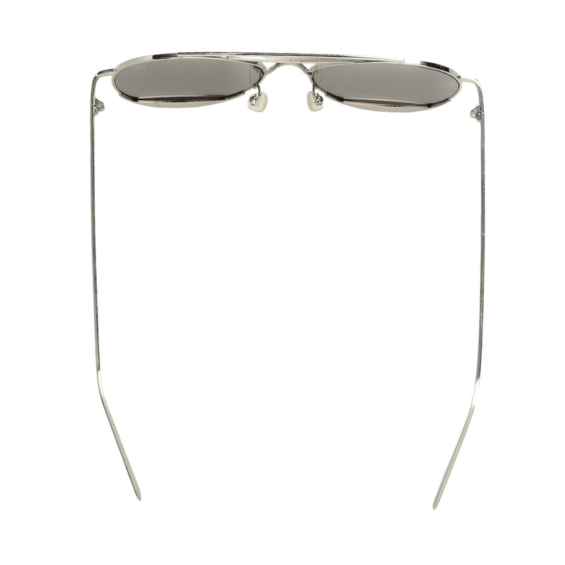 Silver Mercury Lens Silver Frame By Henry Richel For Unisex 1108